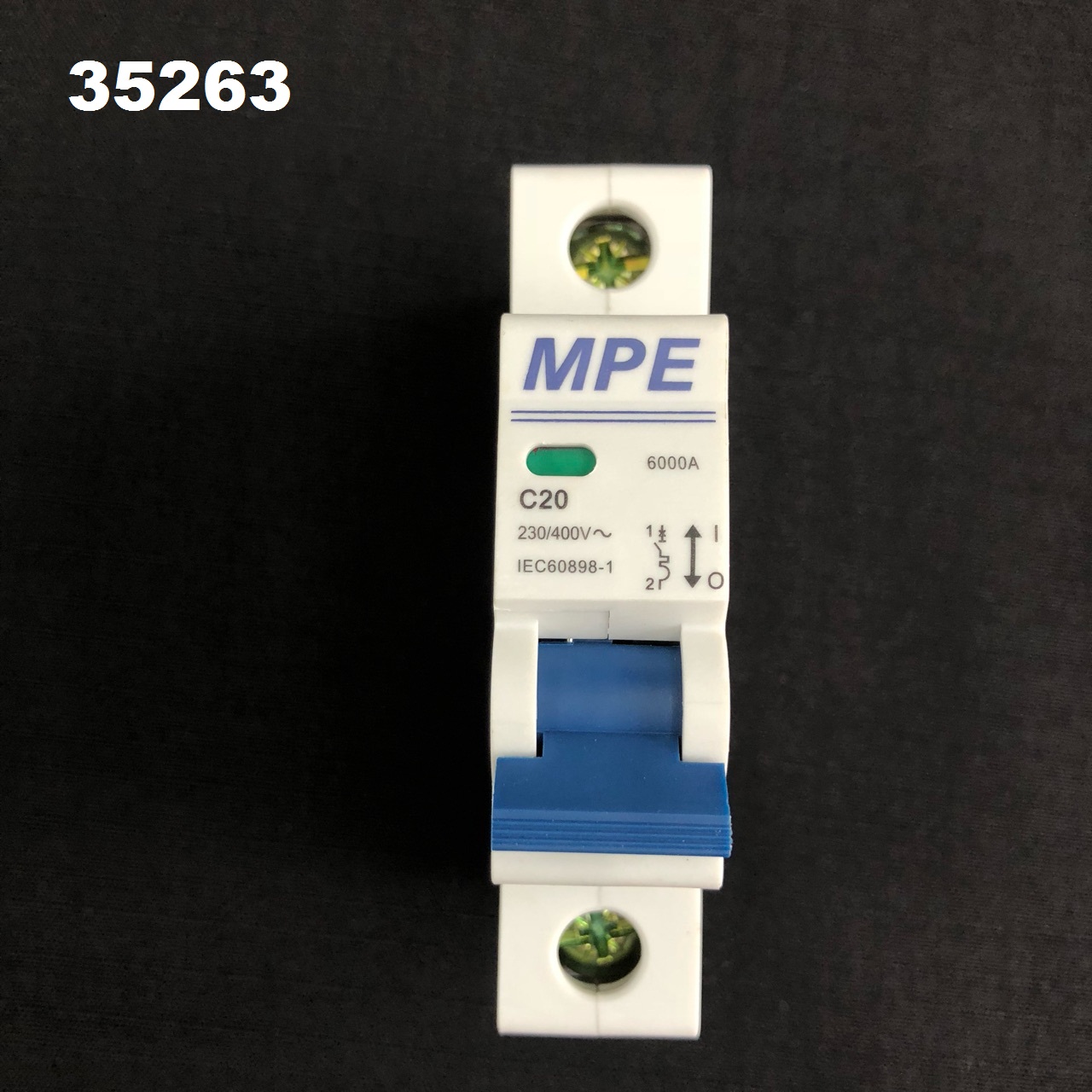 Cầu dao tự động MCB 1P 20A 6kA MPE MP6-C120