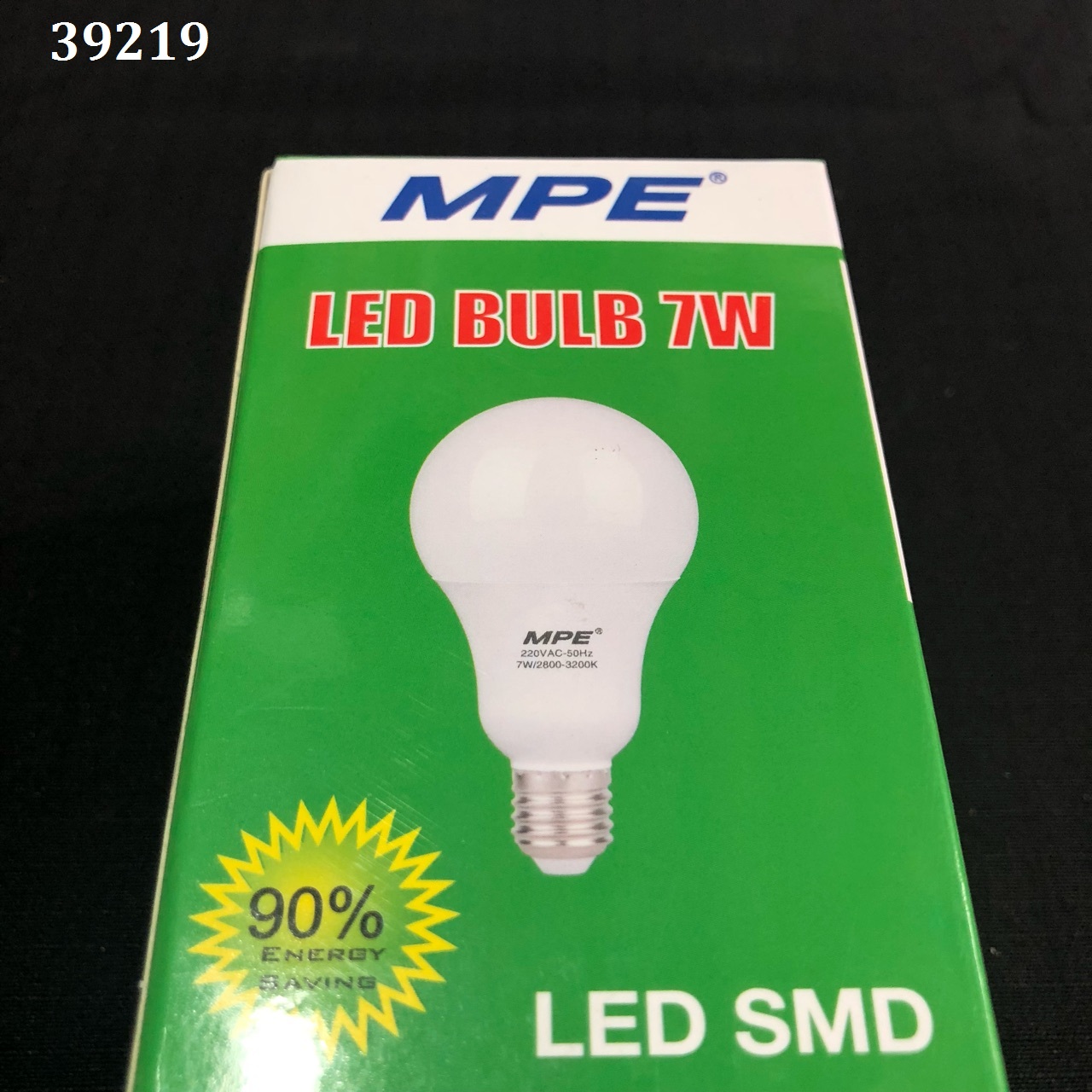 Đèn LED Bulb 3W a/s trắng MPE LBL-3T