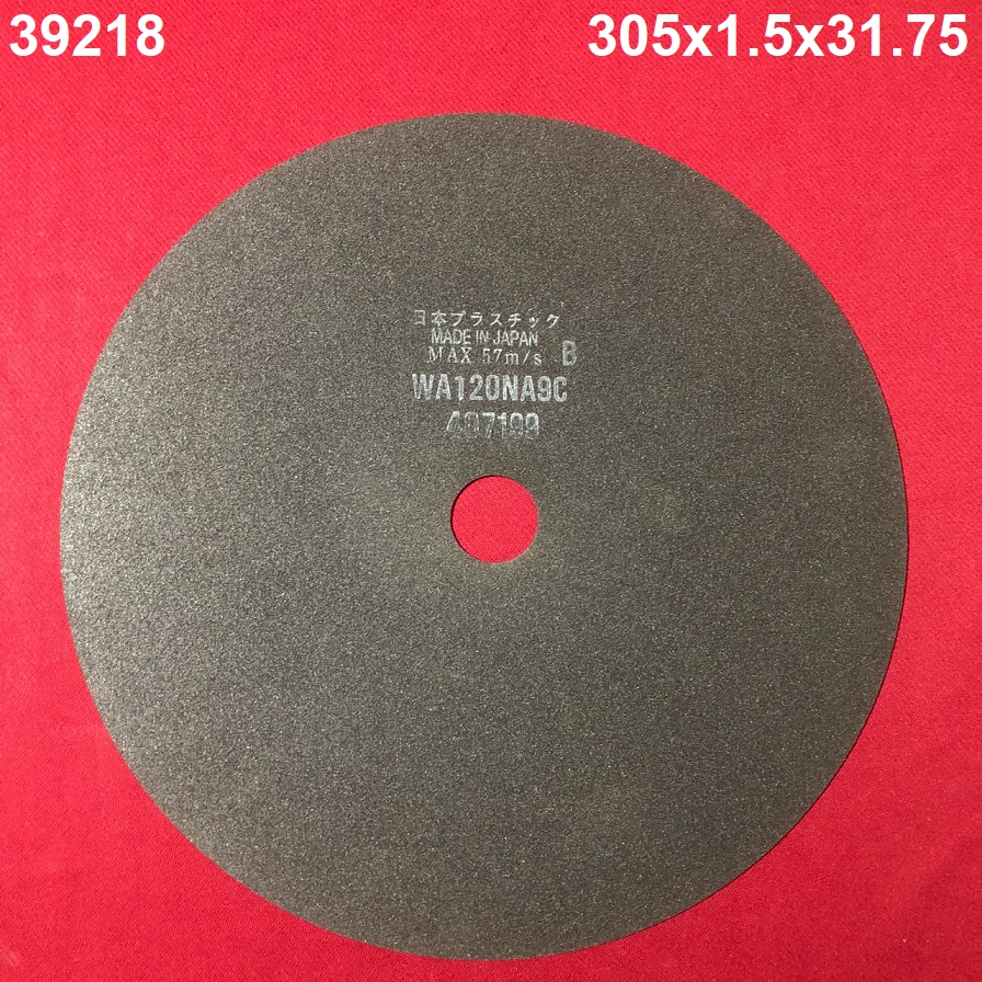 Đĩa cắt mẫu abrasive NPS WA120NA9C 305, đường kính 305