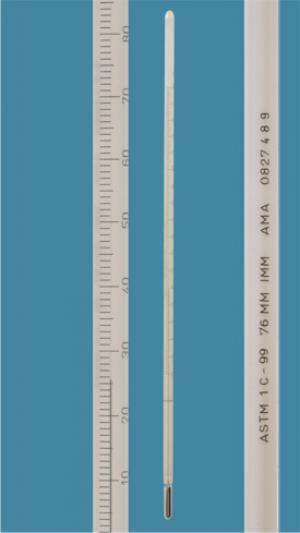 Nhiệt kế  thủy ngân Amarell L27382 ,theo chuẩn DIN, -5 đến +105 độ C