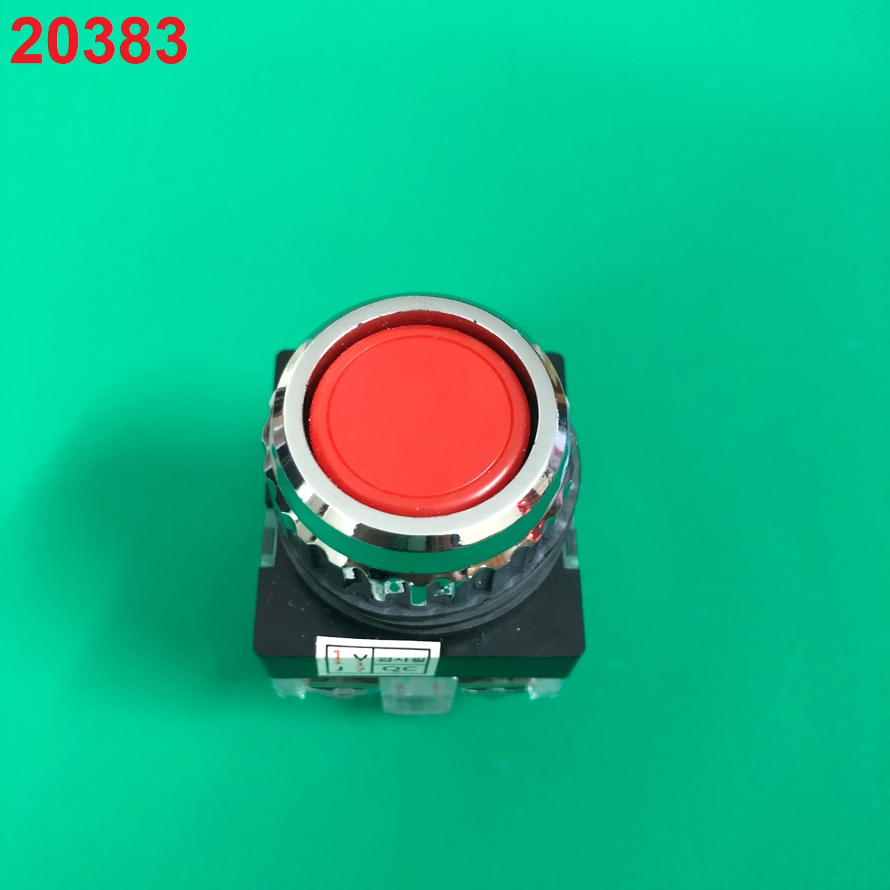 Nút nhấn phi 25 SUNGHO PR-25B1DO, màu đỏ