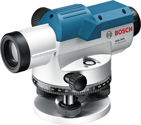 Máy thủy bình BOSCH GOL 26D, đơn vị đo 360 độ