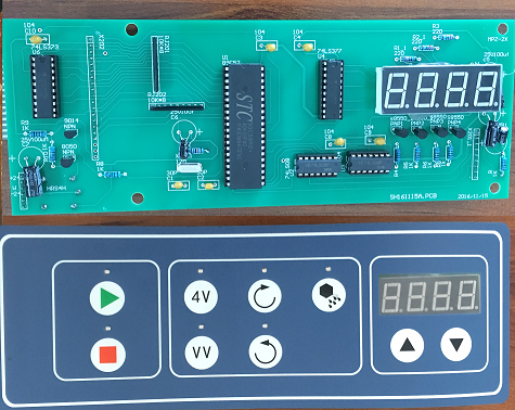 Bàn phím và bo mạch cho máy mài STCMC JCV-YMPZ-1-Board