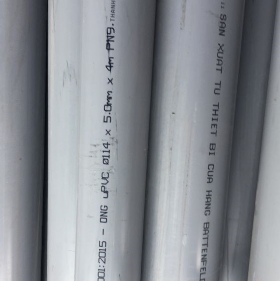 Ống nhựa Hoa Sen PVC-U ø75mm, quy cách 114x5mm, ống dài 4m