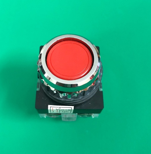 Nút nhấn có đèn viền nhôm HANYOUNG TGCN-41603,  phi 25 MRX-NM1A0G đủ các màu