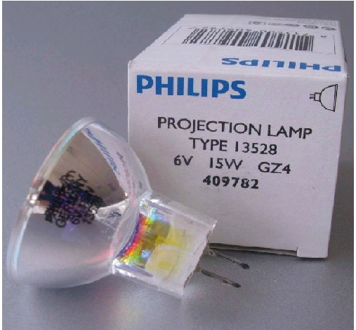 Bóng đèn cho kính hiển vi 6v 15W Philips 42049