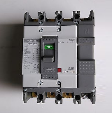 Cầu dao tự động MCCB (Aptomat) LS ABN104c 50A, khối 4 pha