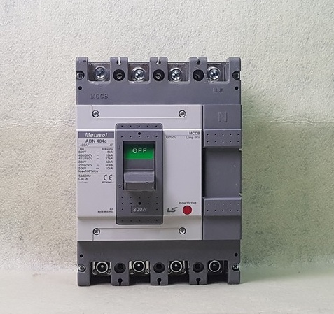 Cầu dao tự động MCCB (Aptomat) LS ABN404c 250A, khối 4 pha