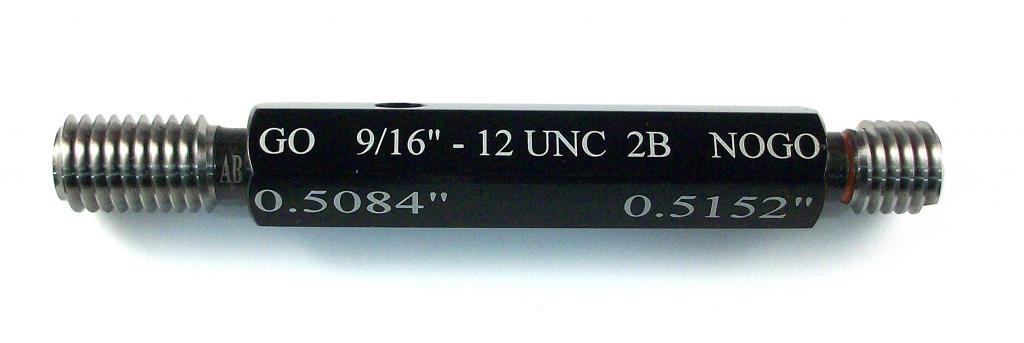 Dưỡng kiểm ren dạng trụ 9/16-12 UNC-3B, gồm 2 đầu GO & NO GO, tiêu chuẩn JIS thương hiệu Sokuhansha ( giao ngẫu nhiên SHS hoặc JPG )