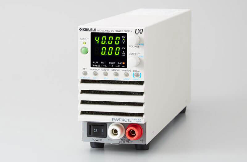 Thiết bị kiểm tra điều tiết dòng điện một chiều có dải 0~650 VDC Kikusui PWR401H