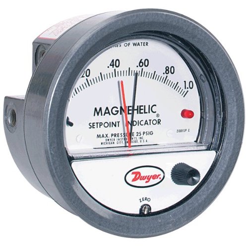 Đồng hồ đo chênh áp 0-10 KPA