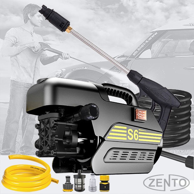 Máy bơm xịt rửa xe áp lực cao 1800W ZENTO ZN-S6