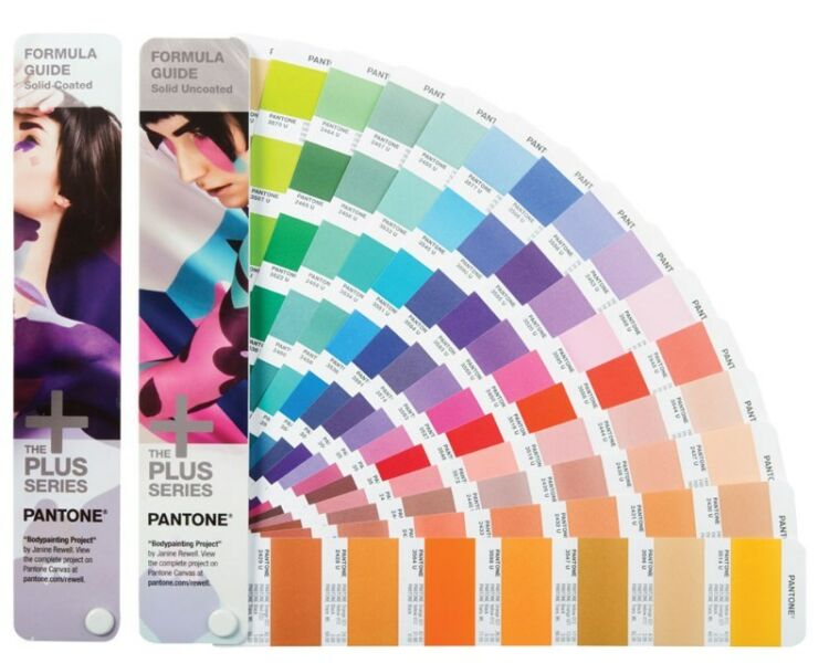 Bảng màu Pantone loại C 1,867 màu