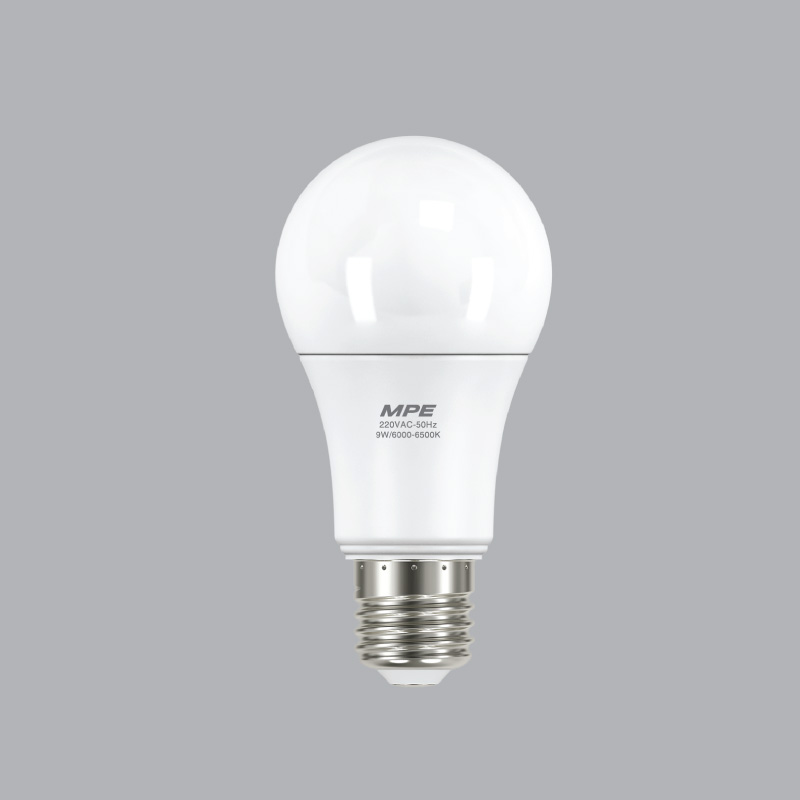 Đèn Led Bulb chống muỗi 9W MPE LB-9T/AM, ánh sáng trắng, vàng chanh KÍCH THƯỚC Ø60mm x 120mm