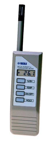 Máy đo độ ẩm và nhiệt độ , dải đo nhiệt độ -20 ~ 60 °C, dải đo độ ẩm 0~100% rh
