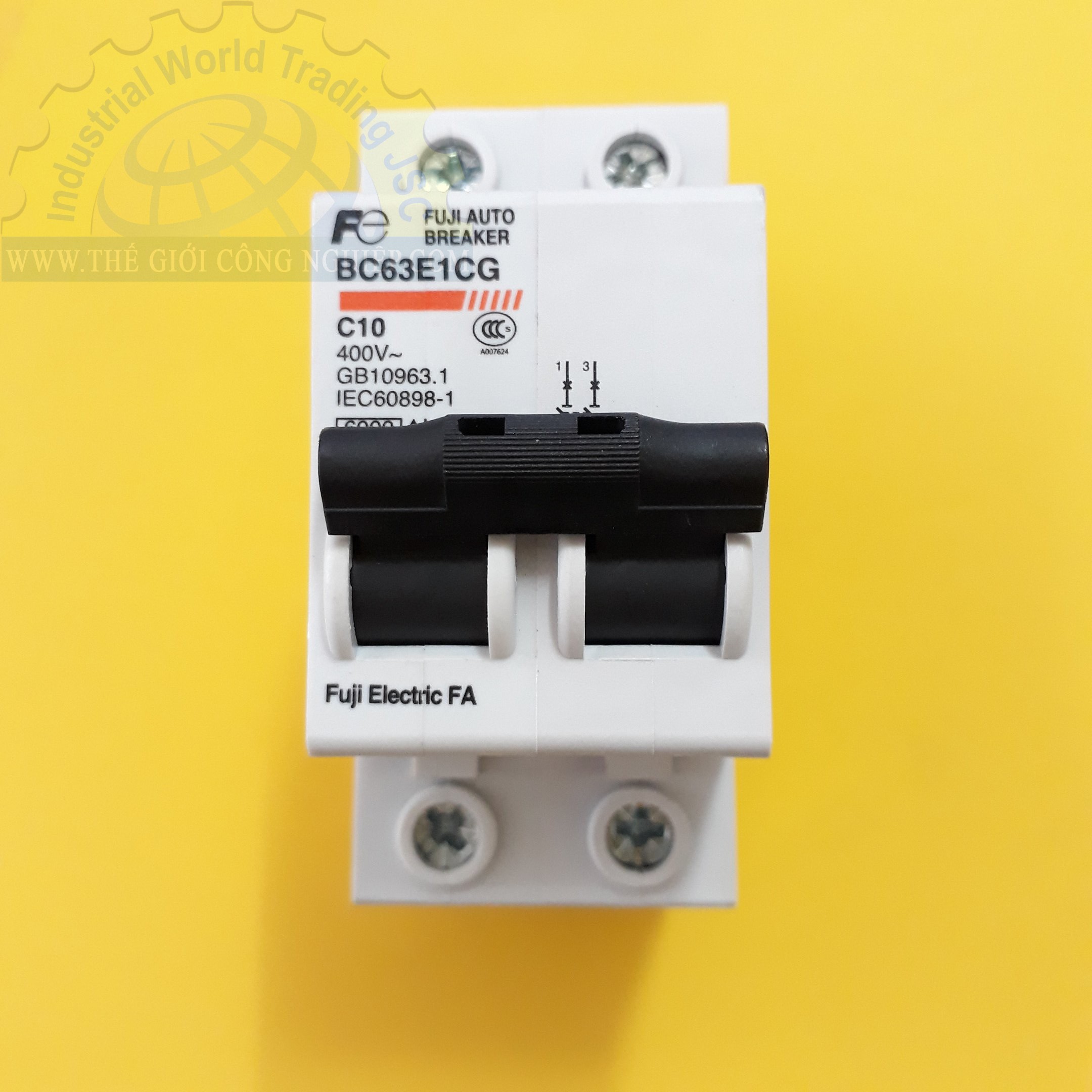 Cầu dao tự động 2P FujiElectric BC63E1CG- 2P010,  6kA 10A