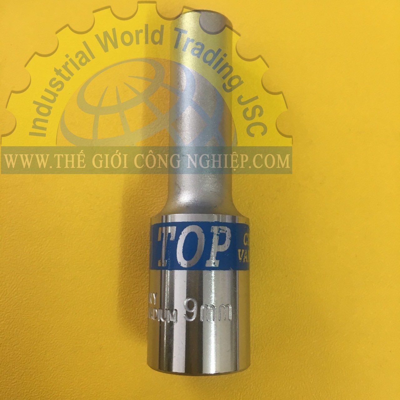 Đầu tuýp đức xanh dài 1/2'' 9mm (lục)  Top TGCN-13860