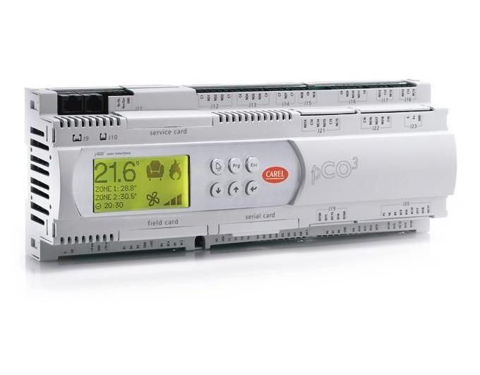 Bộ điều khiển CAREL PCO3000EL0-PCO3, nguồn cấp 24 VAC (± 15%), 50/60 Hz hoặc 22 đến 40 VDC
