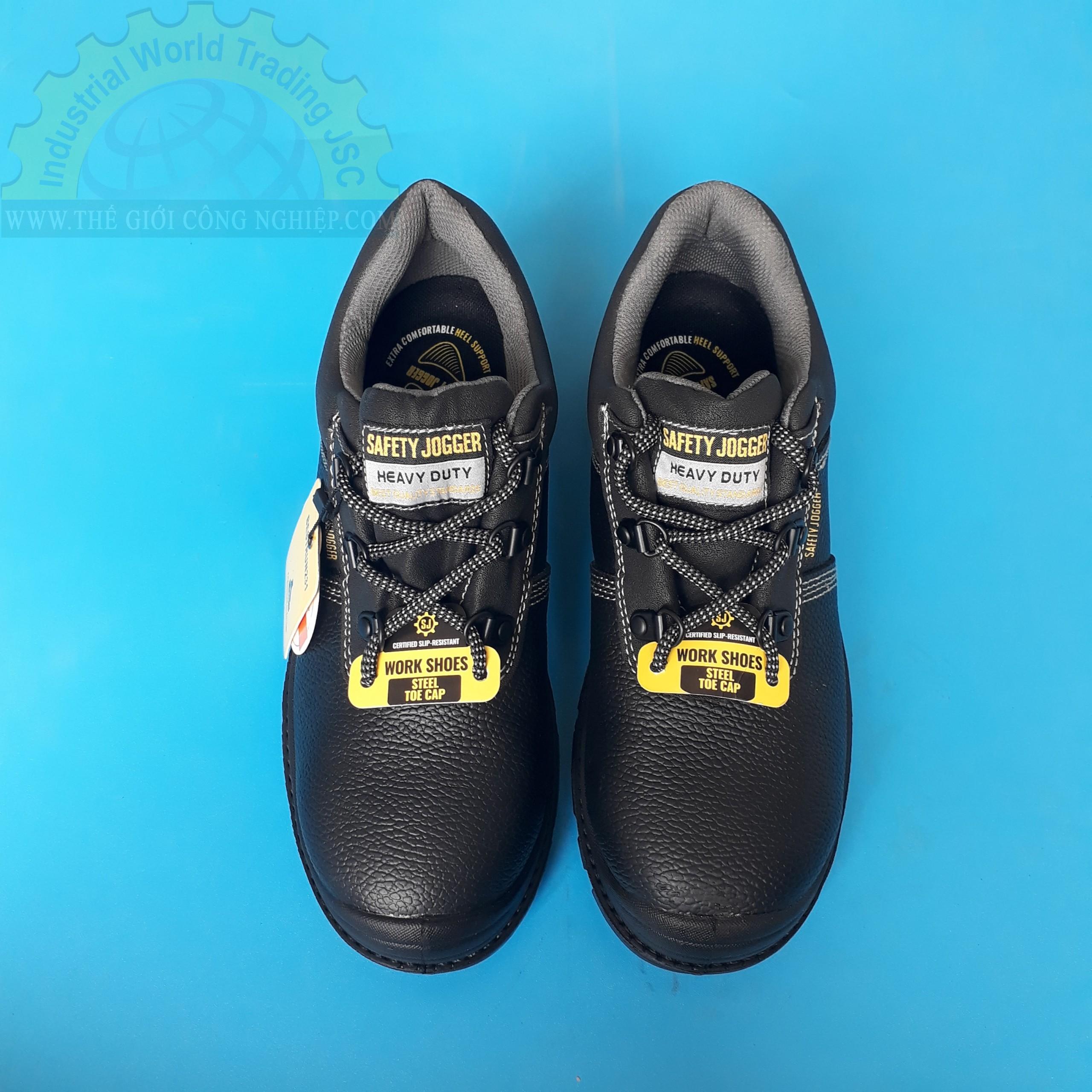 Giày bảo hộ lao động SafetyJogger cổ thấp, có dâyn, size 42