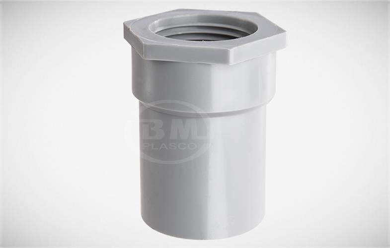 Nối thẳng ren trong nhựa 34mm x 1inch