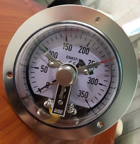 Đồng hồ áp suất 3 kim đường kính 150mm