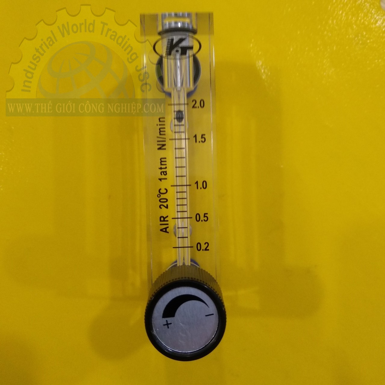 Lưu lượng kế đo khí có van điều tiết Zyiakingtai LZM-4T (0.2-2L/P), 0.2-2L/P