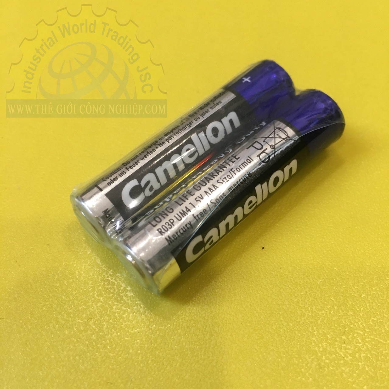 Pin đũa AAA CAMELION UM4-R03(P)-SP2B, điện thế 1.5V, vỉ/2 viên