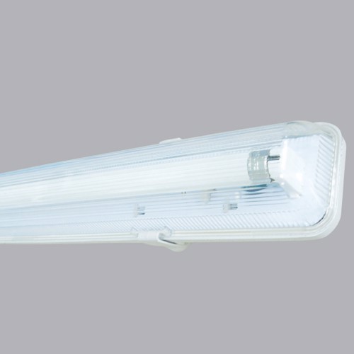 Bộ máng chống thấm đơn 10W sử dụng led tube ánh sáng trắng MPE LWP-118T