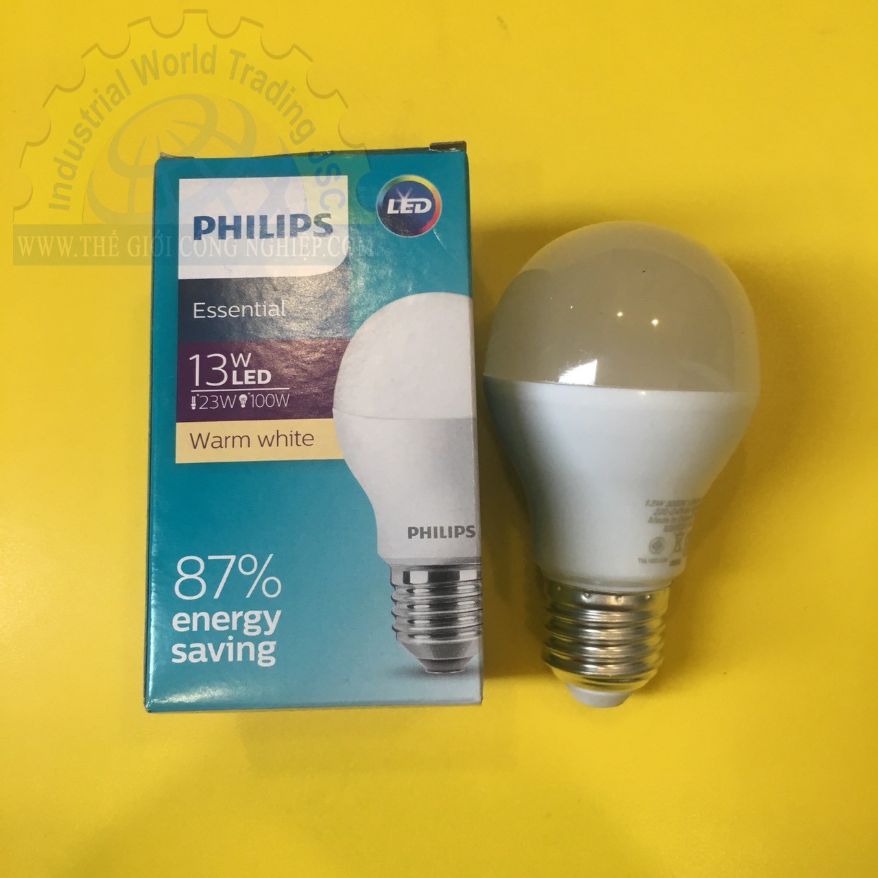 Bóng đèn ess led bulb 13w E27 3000k (Ánh sáng vàng) 230V 1ct/12apr Philips 47344