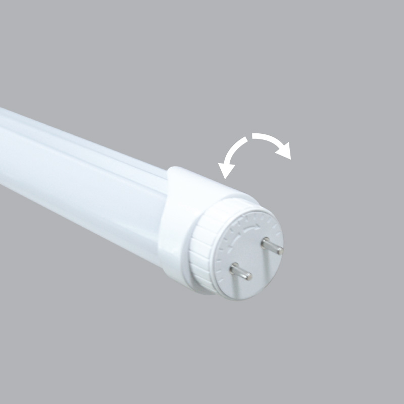 Bóng đèn led tube nhôm t8 10w ánh sáng vàng 0,6m MPE LT8-60V