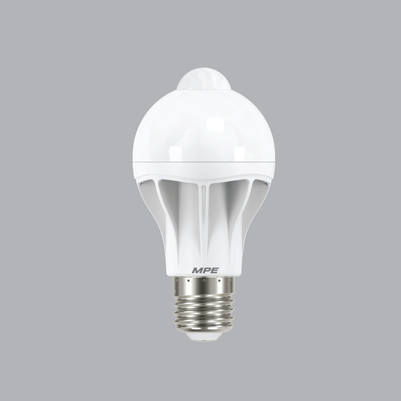 Đèn led buld cảm biến chuyển động 9W MPE LB-9/MS