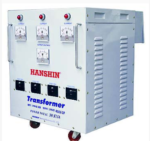 Máy biến áp 3 pha 30KVA input 380V- output 200V, lõi đồng