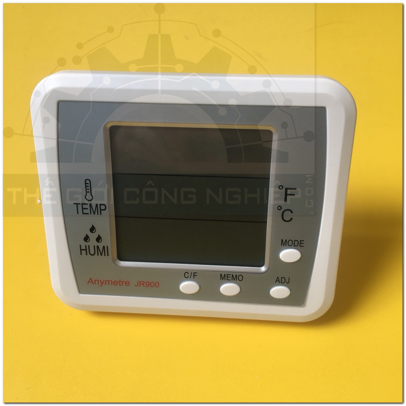 Nhiệt ẩm kế điện tử Anymetre JR900, giới hạn đo nhiệt độ tối đa 60 độ C (122 độ F) , độ ẩm: 20% RH - 80% RH