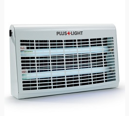 Đèn diệt côn trùng 2x15w dùng keo dính  PlusLight ZF043