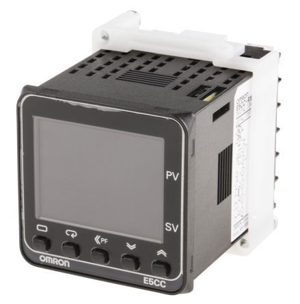 Đồng hồ điều khiển nhiệt độ Omron E5CC-QX3ASM-003, 48 x 48mm