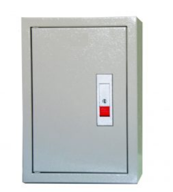 Vỏ tủ điện sơn tĩnh điện màu kem, khóa bấm sắt, TGCN-50930 dày 0.8mm, thông gió 500x600x220 (rộng x cao x sâu)