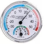 Nhiệt ẩm kế dải đo nhiệt độ   -30 ~ 50 ° C, dải đo độ ẩm 20 ~ 100%