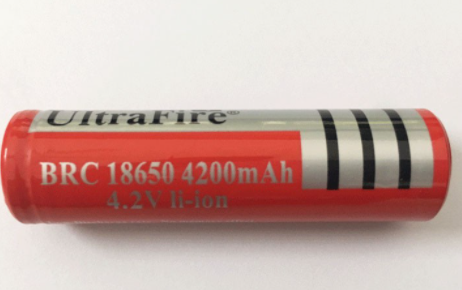 Pin sạc 4.2V Ultrafire BRC 18650, 4200 mAh