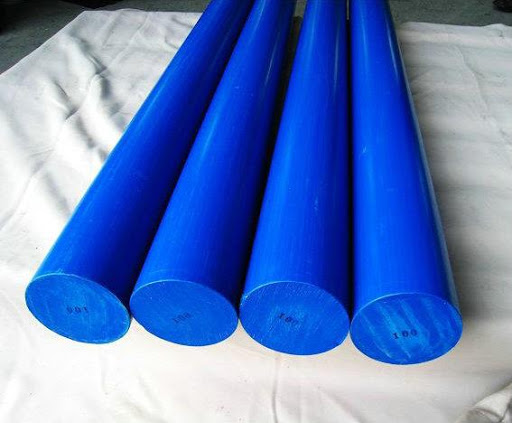 Cây nhựa tròn đặc mc màu xanh phi 35 dài 1m