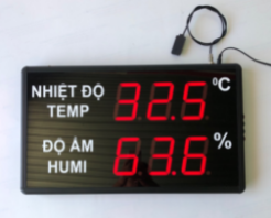 Đồng hồ đo nhiệt độ độ ẩm,dải đo nhiệt độ  -40ºC đến 125ºC, dải đo độ ẩm 0 đến 100%rH  Atpro - AT-THMT-L 