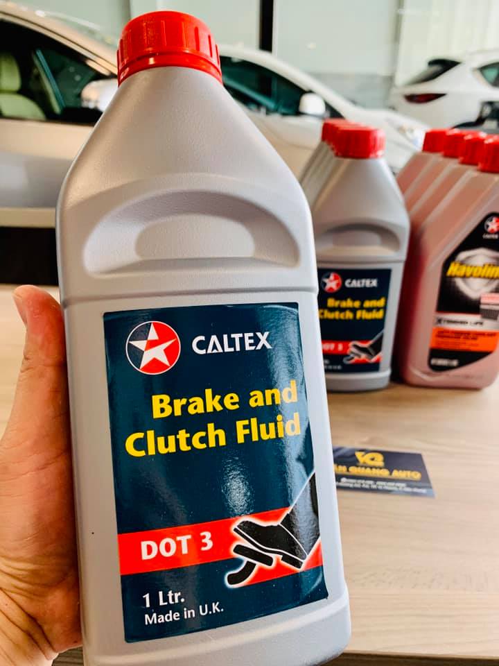 Dầu Thắng Caltex Brake and Clutch Fluid chai 1L