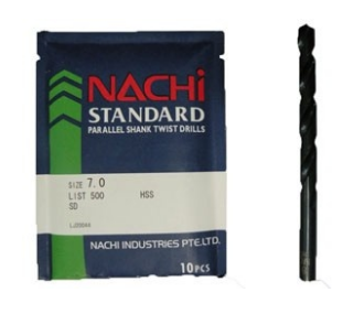 Mũi khoan sắt thép phi 11mm Nachi SND11.0