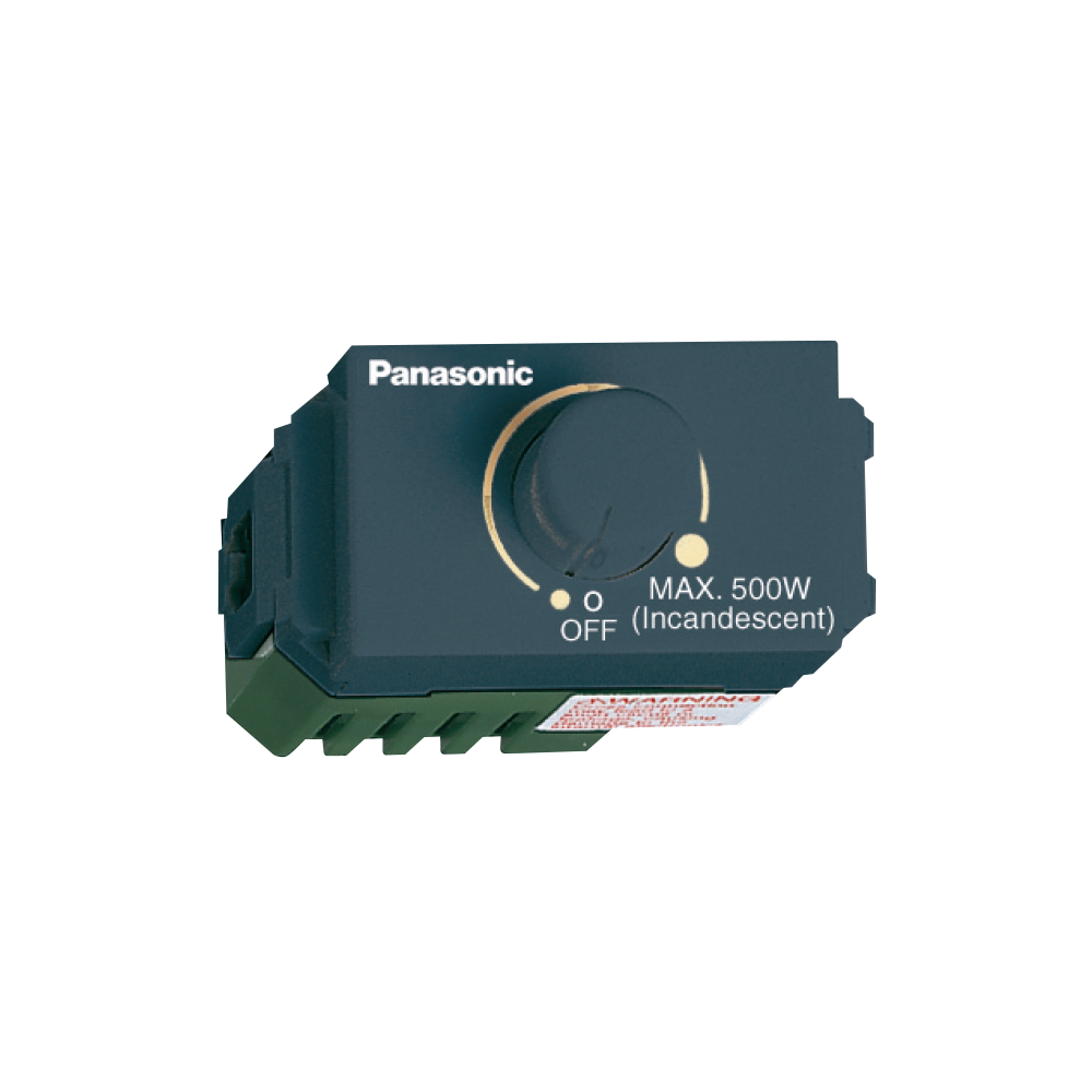 Bộ điều chỉnh độ sáng đèn, Panasonic WEG575151H, dòng Wide, 220VAC - 500W, có chức năng bật/tắt