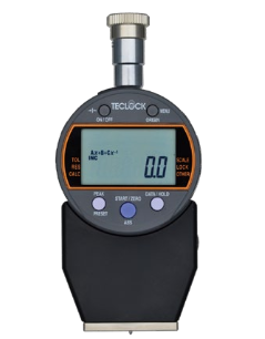 Đồng hồ điện tử đo độ cứng cao su Type A Teclock GSD-719K-R, Có mặt điều áp 18mm