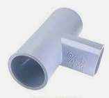 Nối ống dạng T- ø114 giảm loại mỏng  kích thước ø114 x 60, nhựa cứng PVC-U, Bình Minh, giá tính theo cái 