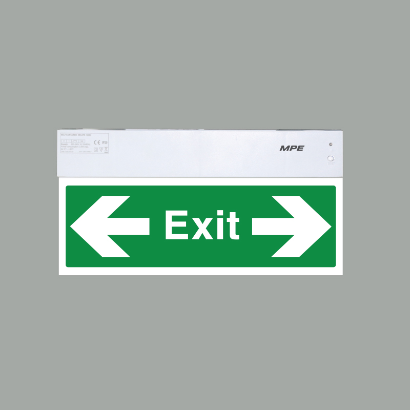 Đèn khẩn cấp Exit 3W, 2 mặt trái phải MPE EX2LR/M