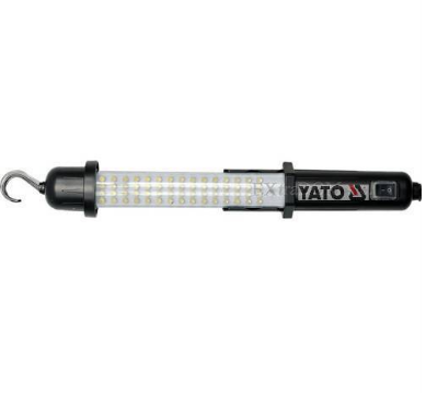 Đèn soi sửa chữa 220V Yato YT-0852,  gồm 60 bóng Led, độ sáng 13000 MCd, kích thước đèn 410 x 56 mm