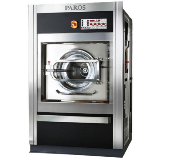 Máy giặt vắt công nghiệp liên hoàn lồng treo công suất 25kg/mẻ Paros-W25 , 4P/380V hoặc 220V, 50/60Hz