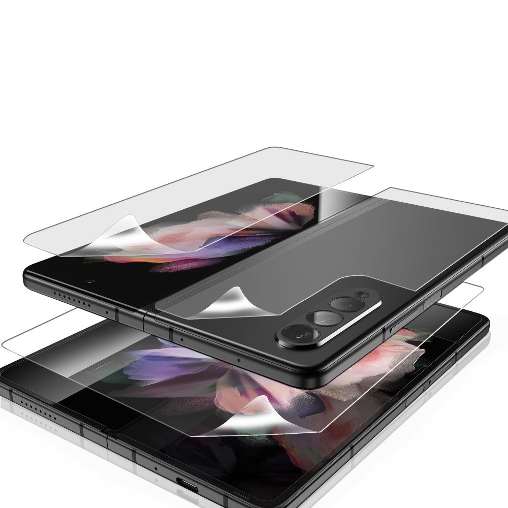 Bộ dán full cao cấp Zeelot 4 in 1 cho Samsung Galaxy Z Fold3