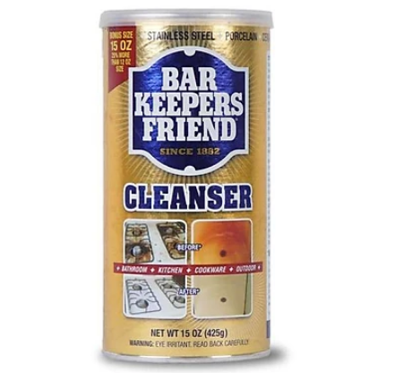 Bột Tẩy Rửa Đa Năng Bar Keepers Friend Cleanser & Polish 425g